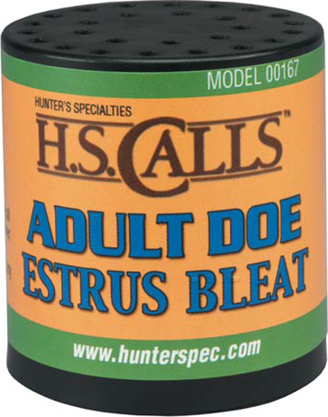 HS DEER CALL CAN STYLE ADULT DOE ESTRUS BLEAT - for sale