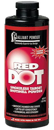 ALLIANT POWDER RED DOT 1LB CAN 10CAN/CS - for sale