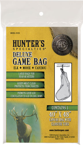 HS GAME HANGING BAG DELUXE HEAVY DUTY 40"X48" REUSABLE - for sale