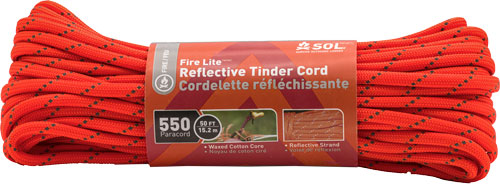 ARB SOL FIRE LITE REFLECTIVE TINDER CORD 50' POLY 550 - for sale