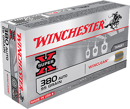 WIN SPRX WINCLEAN 380ACP 95GR 50/ - for sale