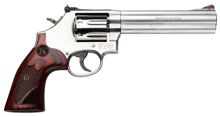S&W 686 PLUS DLX 357 6" STS 7RD WD - for sale