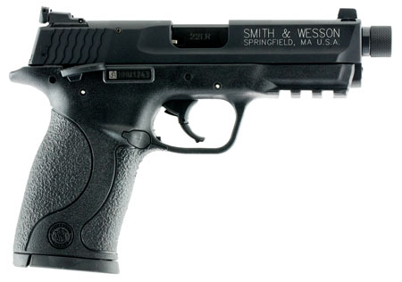 S&W M&P22 COMPACT .22LR 3.56" AS 10-SHOT MATTE BLK THREADED - for sale