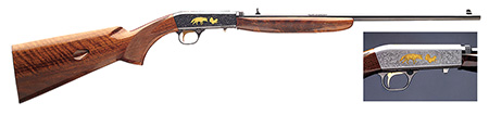 BROWNING SEMI-AUTO GRADE VI 22LR 19.4" GRAY ENGRAVED/WAL - for sale