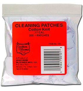 southern bloomer - Cleaning Patches - CTTN KNIT 17 CAL 200PK CLNG PATCHES for sale