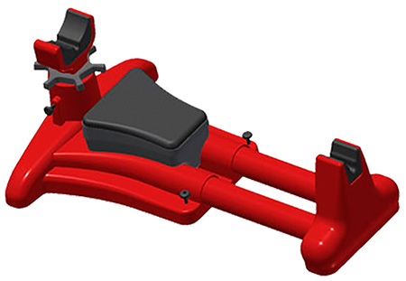 MTM K-ZONE SHOOTING REST RED - for sale