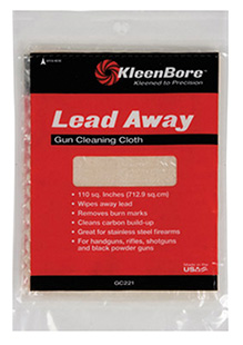 kleen-bore - Lead Away - LEAD AWAY GUN CLOTH for sale