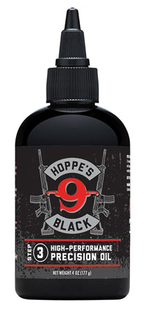 HOPPES BLACK LUBE BOTTLE 4OZ - for sale