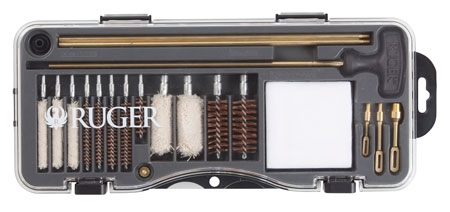 ALLEN RUGER RIFLE/SHOTGUN CLEANING KIT IN MOLDED TOOL BX - for sale