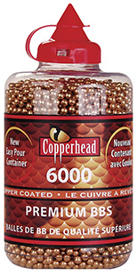 CROSMAN COPPERHEAD BB'S 6000 COUNT - for sale