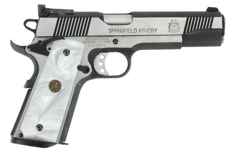 PACHMAYR GRIPS 1911 FULL SIZE WHITE PEARL SMOOTH - for sale