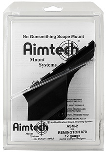AIMTECH SADDLE MOUNT REMINGTON 870 12GA. BLACK MATTE - for sale