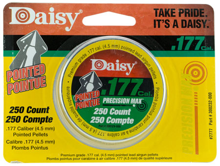 DAISY 250-CT .177 POINTED PELLET TIN - for sale