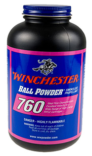 WINCHESTER POWDER 760 1LB CAN 10CAN/CS - for sale