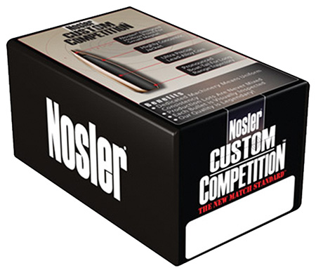NOSLER BULLETS 22 CAL .224 77GR HP-BT CUSTOM COMP. 100CT - for sale