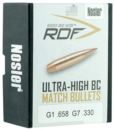 NOSLER RDF 6.5MM 140GR HPBT 100CT - for sale