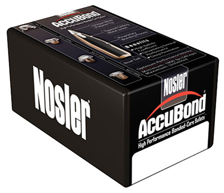 NOSLER BULLETS 6.5MM .264 130GR ACCUBOND 50CT - for sale