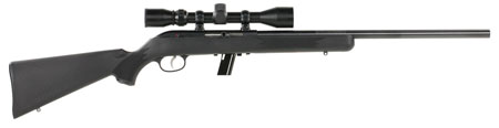 SAVAGE 64FVXP .22LR 21" HB W/3-9X40 BLUE/BLACK SYNTHETIC - for sale