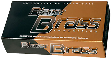 CCI|BLAZER - Blazer - 9mm Luger - BRASS 9MM 115GR FMJ 50RD/BX for sale