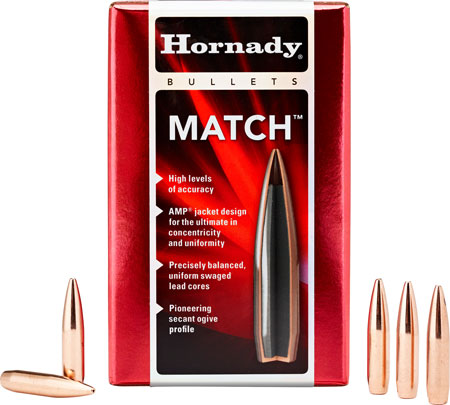 HRNDY MATCH 30CAL .308 168GR 100CT - for sale
