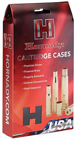 HORNADY UNPRIMED CASES .222 REM 50PK 5BX/CS - for sale