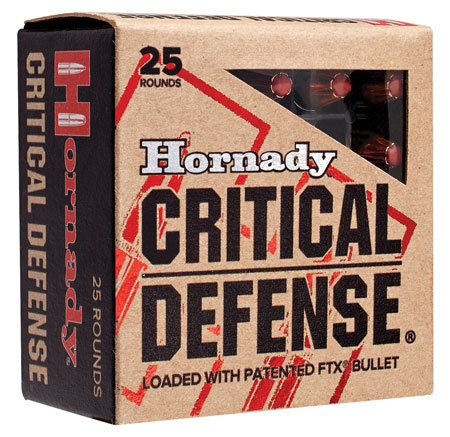 Hornady - Critical Defense - .32 H&R Mag - AMMO 32 H&R 80 GR FTX CRITICAL DEF 25/BX for sale