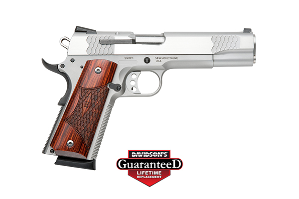 S&W 1911 E 45ACP 8RD 5" STS WD 3DOT - for sale