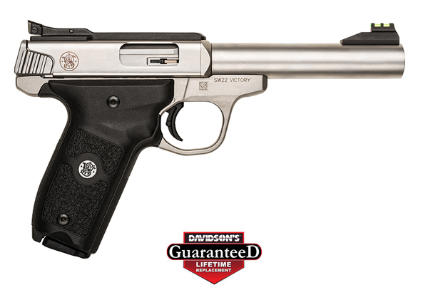 S&W VICTORY 22LR 5.5" 10RD STS AFOS - for sale