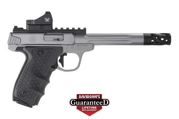S&W PC VICTORY 22LR FLUTED CT REDDOT - for sale