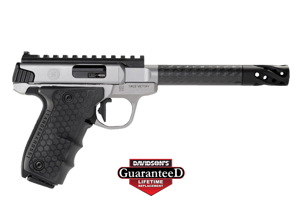 S&W SW22 VICTORY PF CENTER .22LR 6" CARBON FIBER THREDED - for sale