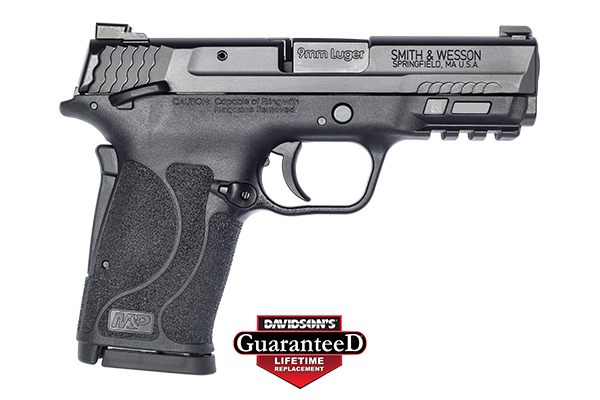 S&W SHIELD M2.0 M&P 9MM EZ BLACKENED SS/BLK THUMB SAFETY - for sale