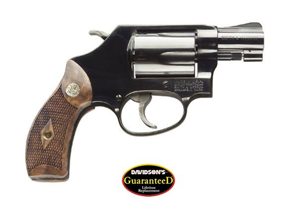 S&W 36 CLASSIC .38SPL+P 1.875" FS BLUED CHECKERED WOOD - for sale