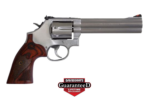 S&W 686 PLUS DLX 357 6" STS 7RD WD - for sale