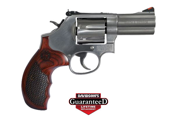 S&W 686 PLUS DLX 357 3" STS 7RD WD - for sale