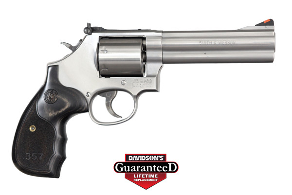 S&W 686 PLUS DLX 357 5" STS 7RD WD - for sale