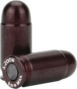 A-ZOOM METAL SNAP CAP 9X18MM 9MM MAKAROV 5-PACK - for sale