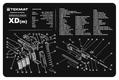 tekmat - Original Cleaning Mat - TEKMAT SPRINGFIELD XDM - 11X17IN for sale