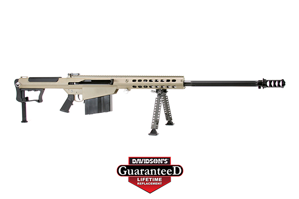 BARRETT M107A1 RIFLE .50BMG 29" FLUTED 1:15" 10RD FDE - for sale