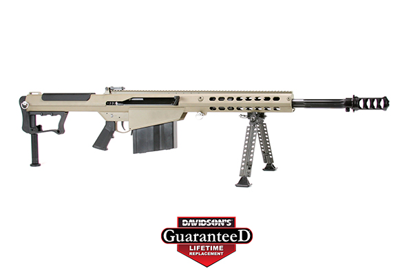 BARRETT M107A1 RIFLE .50BMG 20" FLUTED 1:15" 10RD FDE - for sale