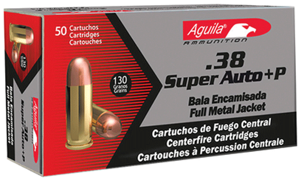 AGUILA 38SPR A +P 130GR 50/1000 - for sale
