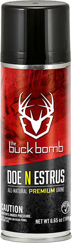 BUCK BOMB DEER LURE DOE IN ESTRUS 6.65 OZ AEROSOL - for sale