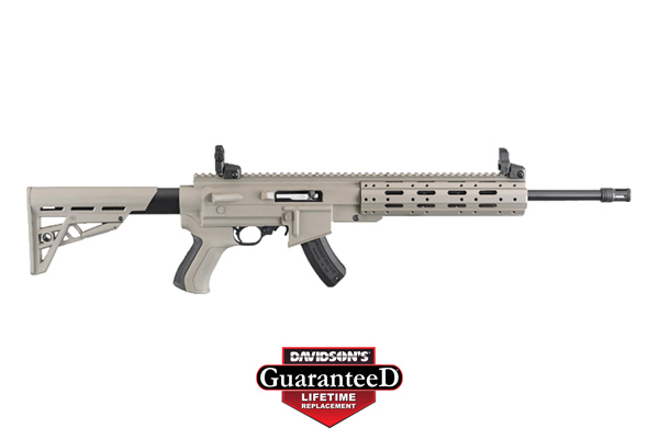 RUGER 10/22 .22LR W/ATI AR-22 FDE COLLAPSIBLE STOCK 15-SHOT - for sale