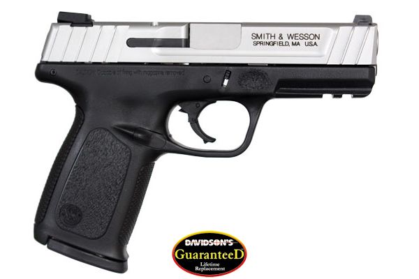 S&W SD9VE 9MM 4" FS 16-SHOT SILVER SS SLIDE/BLACK POLY! - for sale