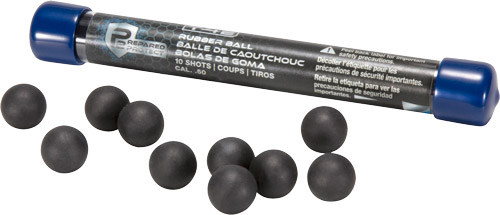 UMAREX T4E P2P .50 CAL. RUBBER BALL BLACK 10-PACK - for sale