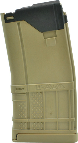 lancer systems - L5 Advanced Warfighter - .223 REM | 5.56 NATO MAGS ONLY - L5AWM 223/5.56 20RD OPAQUE FDE for sale