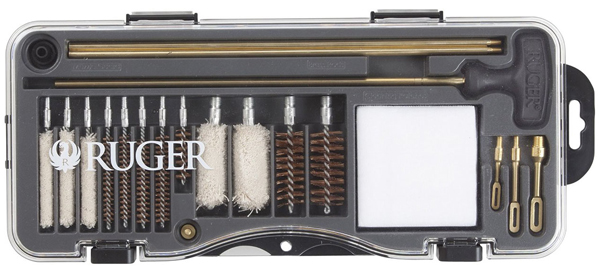 ALLEN RUGER RIFLE/SHOTGUN CLEANING KIT IN MOLDED TOOL BX - for sale