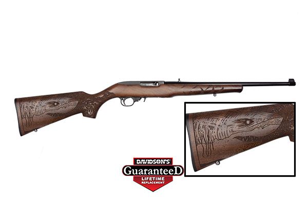 RUGER 10/22 GREAT WHITE SHARK FRENCH WALNUT BLUE (TALO) - for sale