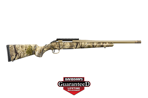 RUGER AMERICAN 243WIN 16.1" CAMO 4RD - for sale