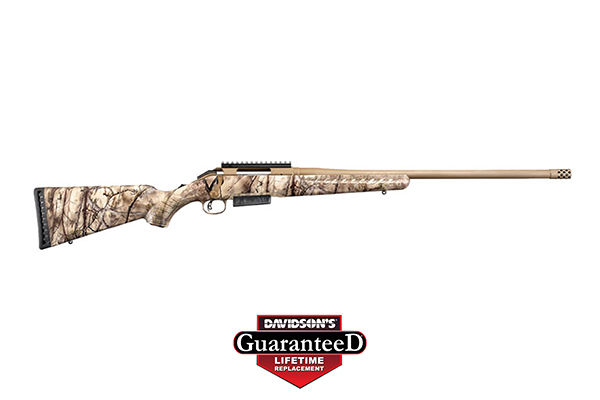 RUGER AMERICAN 6.5PRC 24" CAMO 3RD - for sale