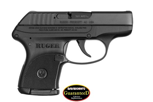 RUGER LCP .380ACP 6-SHOT FS BLUED BLACK SYNTHETIC - for sale